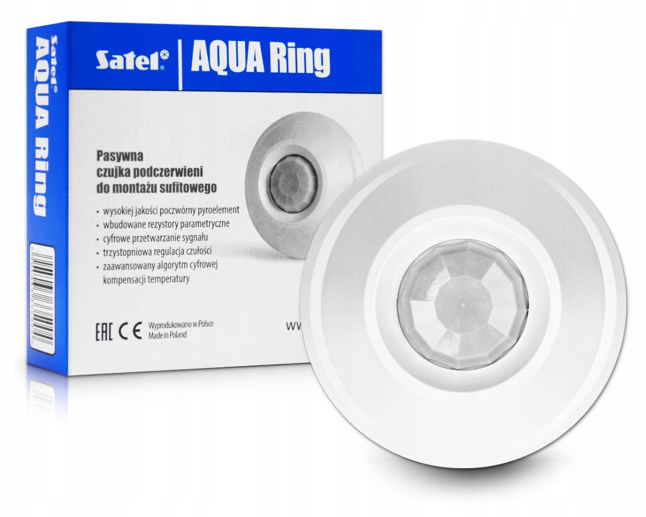 CZUJNIK RUCHU PIR SATEL AQUA RING