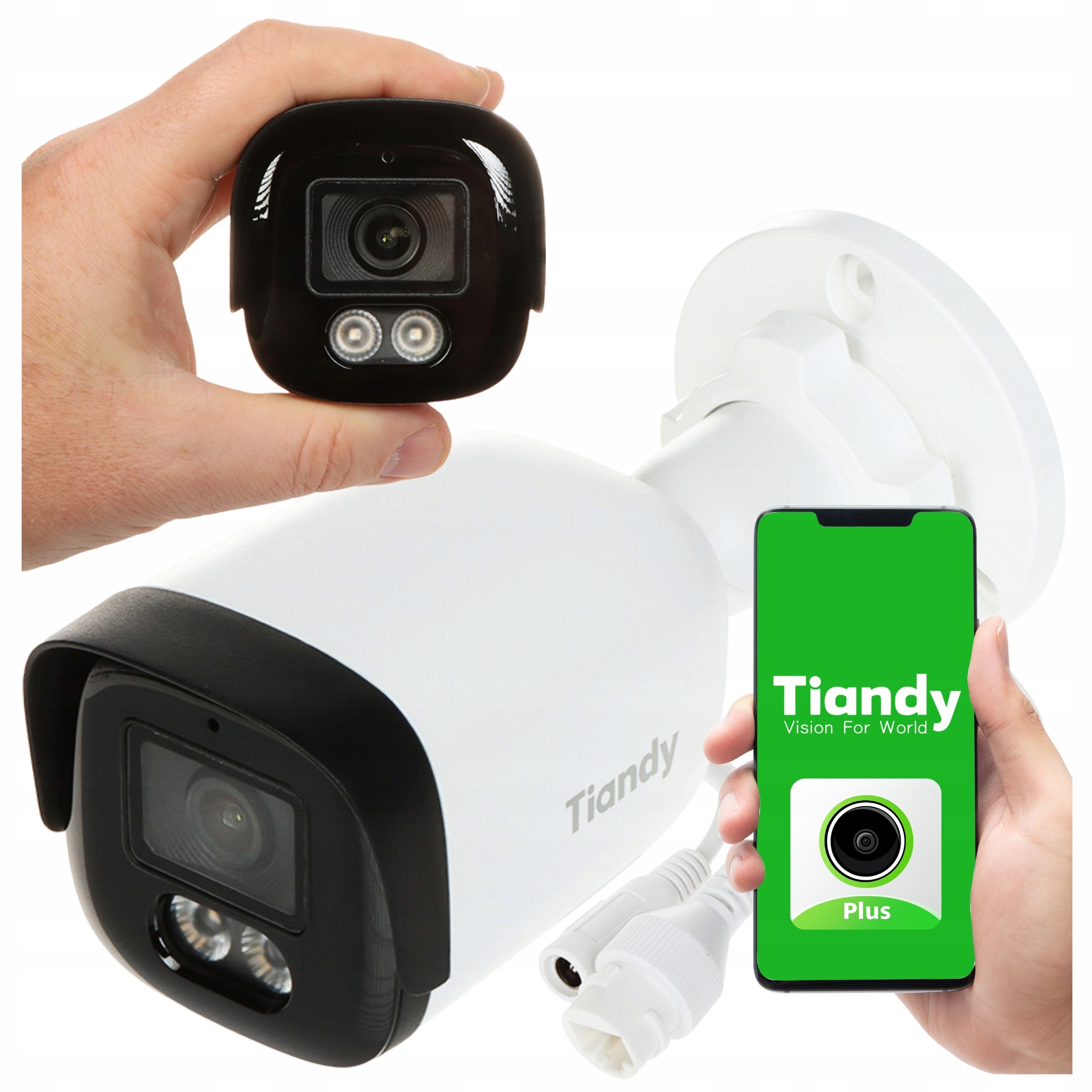 Kamera Ip Tiandy TC-C35WS SPEC:I5W/E/Y/S/4MM/V5.0 Led Ir 50m 5Mpx Aplikacja