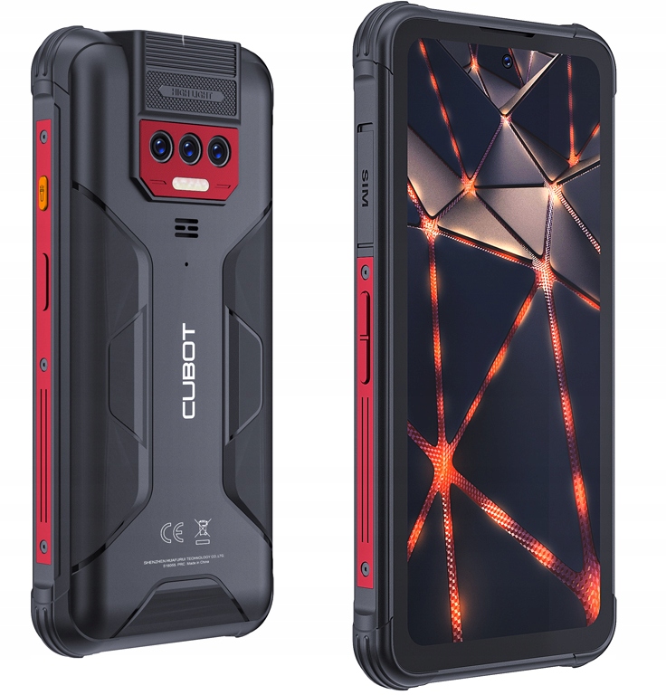 Smartfón Cubot King Kong 8 12/256 Gb Odolný Nfc Baterka Dual Sim