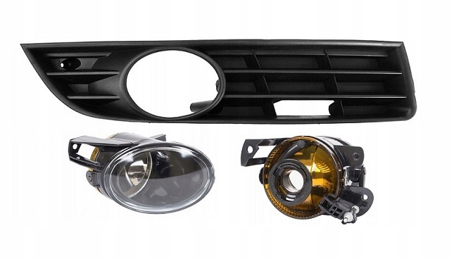 9555302E1 - Галоген + решетка VW PASSAT (B6), 2005-2010 П