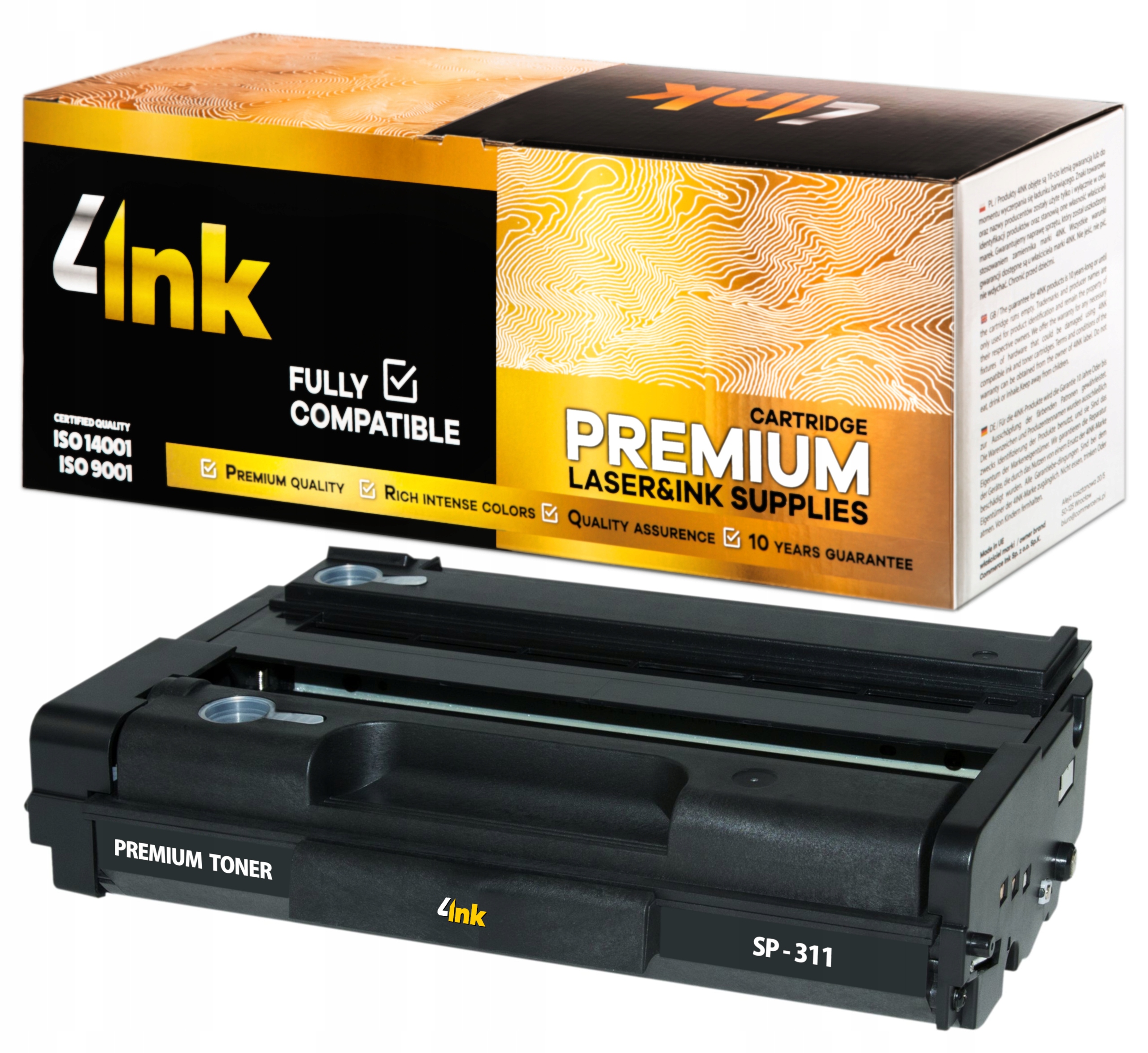 

Toner do Ricoh SP3310 SP311 SP325 SP325SNW XL