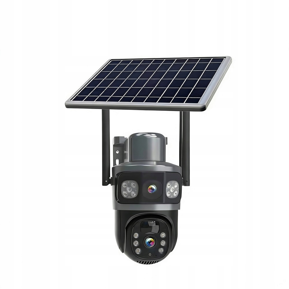 Alarm na pohyb Slnečná kamera WiFi/4G Lte 4K 6MP Obojsmerná vonku