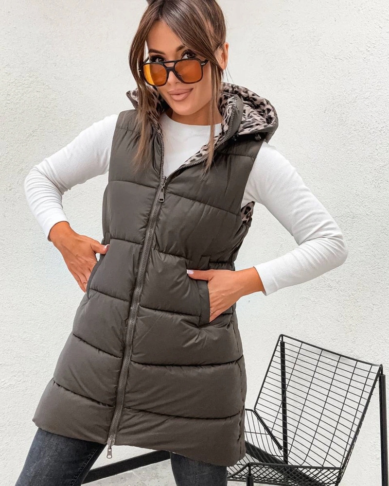 Vesta Bezrukávník 2602# Čokoláda XXL (44)