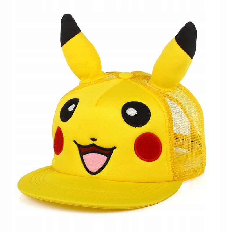 CZAPKA Z DASZKIEM POKEMON PIKACHU RÓŻNE WZORY Materiał dominujący inny