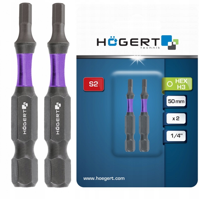 Högert Końcówka do wkrętarki Imbus 3 mm Udarowa