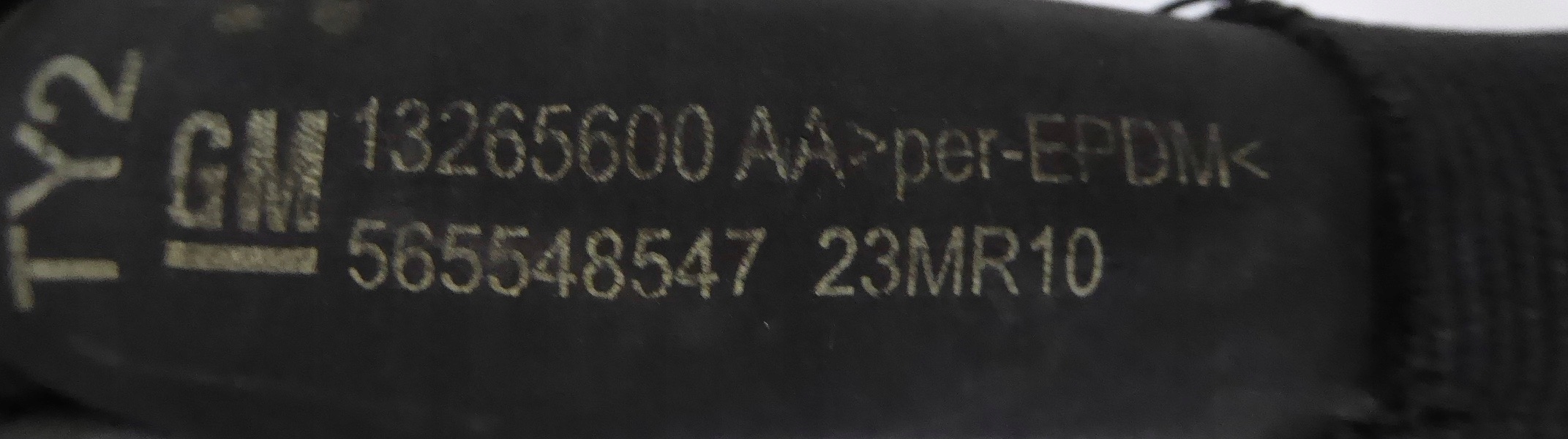 hadice vody OPEL MERIVA B 1.7 CDTI A17DTS