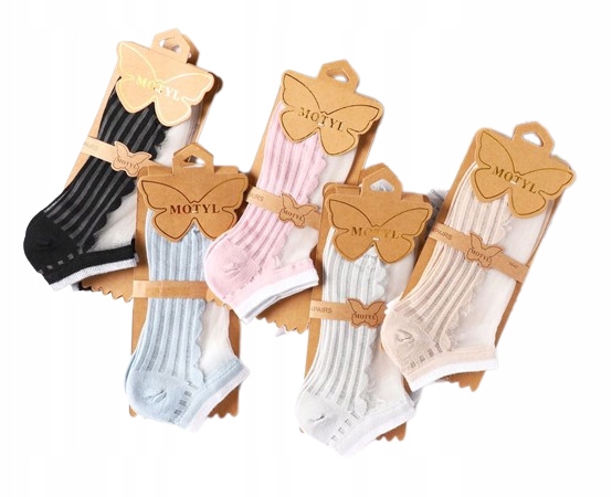 

Skarpetki Damskie Stopki niskie Bawełniane