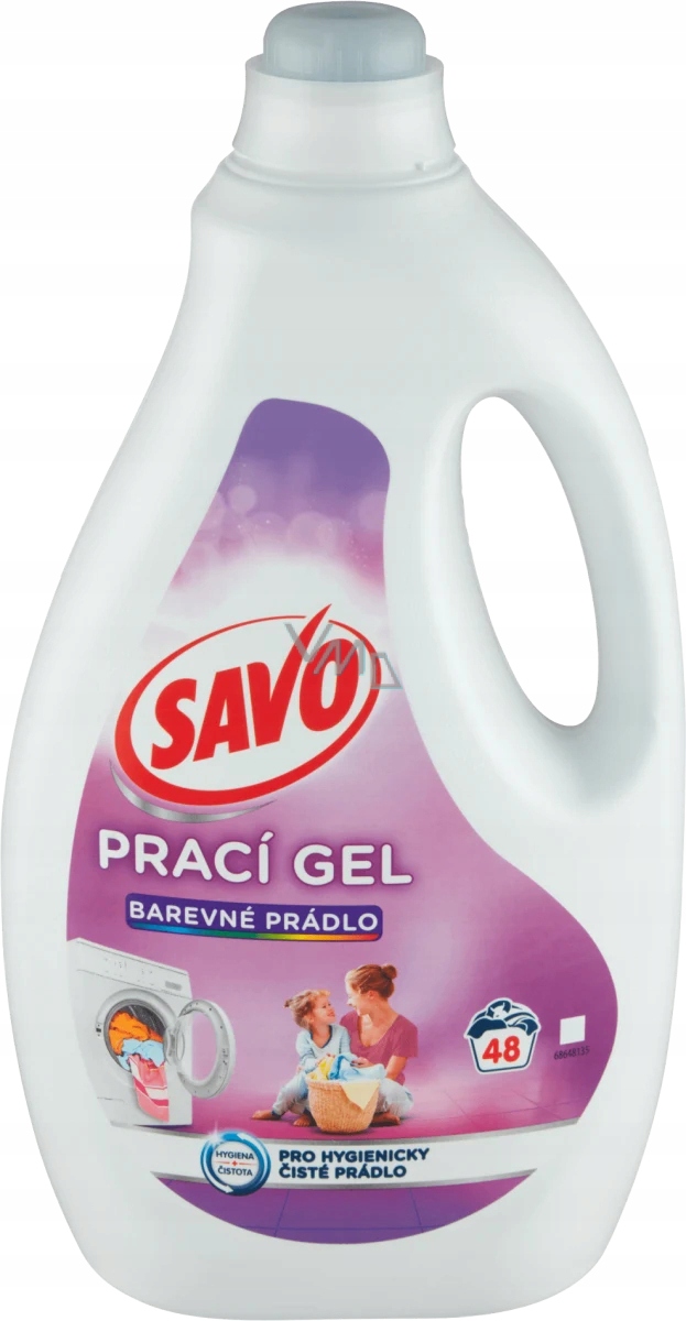 Savo prací prostředek na barevné prádlo 2,4 l (48 praní)