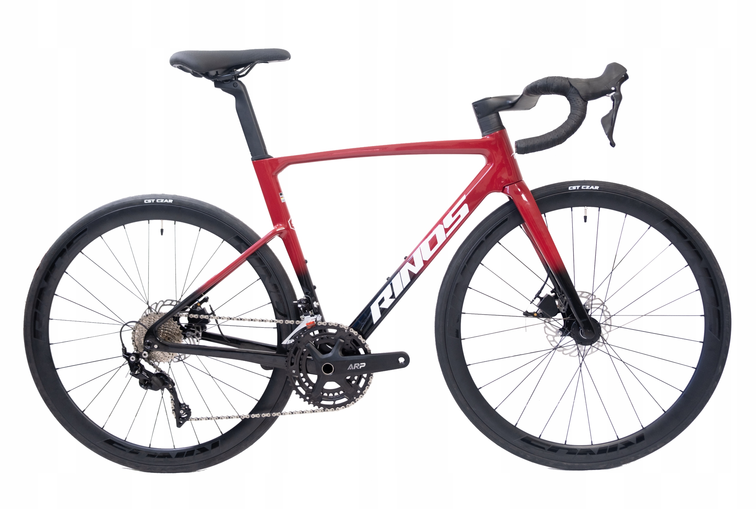 RINOS Carbon Szosowy Odin3.0 Shimano 105 R7000 Czerwony L