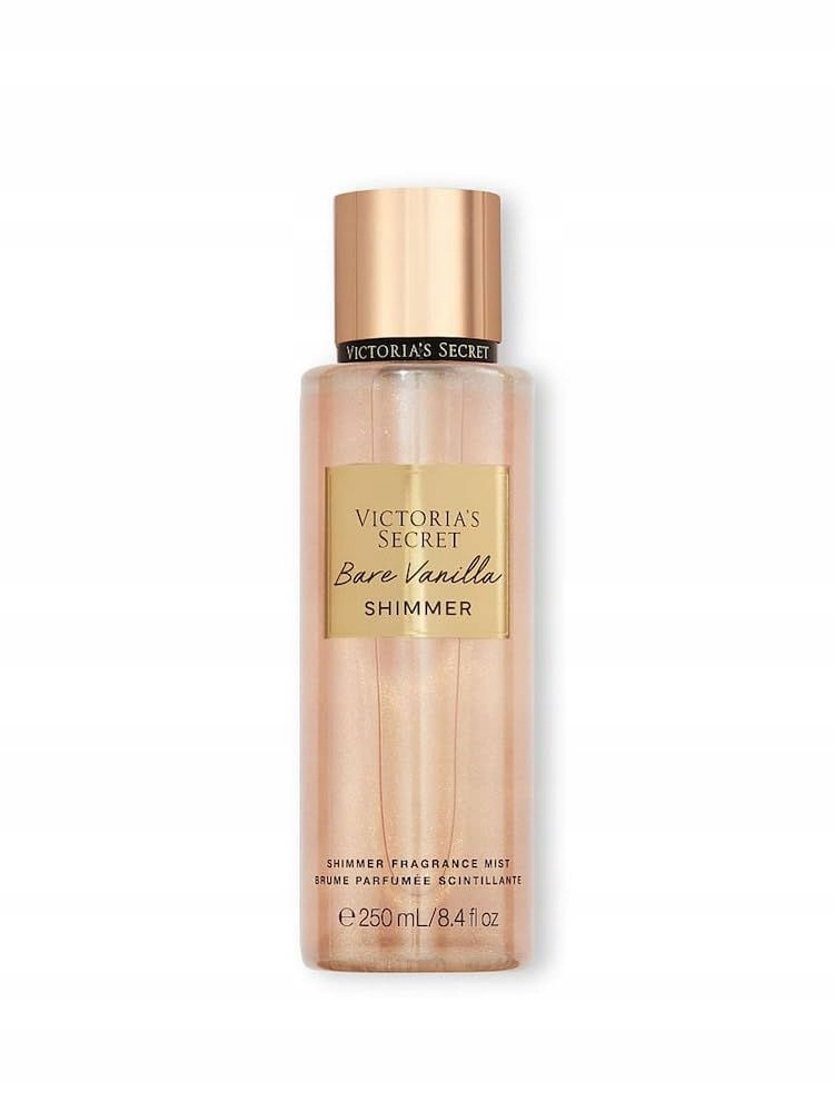 Victoria's Secret Bare Vanilla Shimmer Tělový Sprej Pro Ženy 250ML