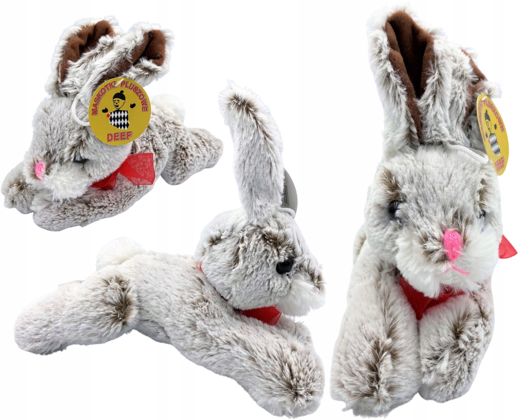

Kicający zajączek pluszowa maskotka 21 cm