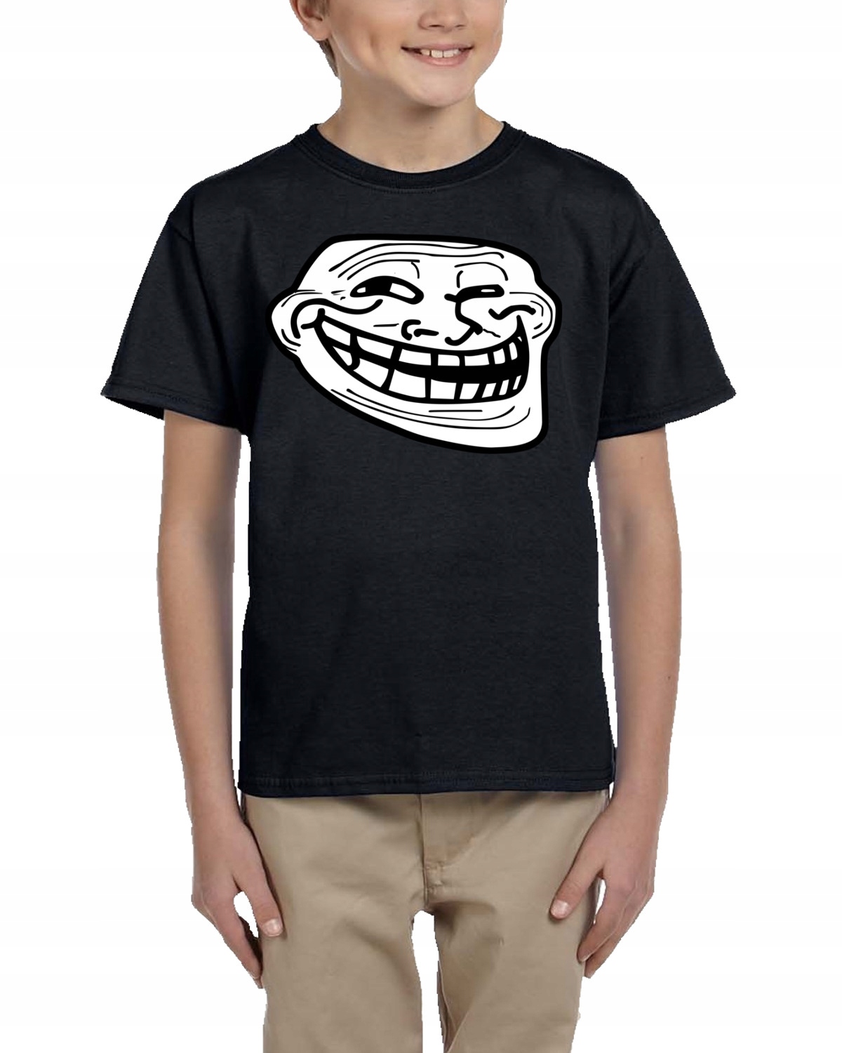 

Troll Face Koszulka Dziecięca 128 3152 Czarna