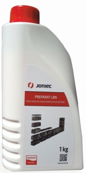 

Lbn Joniec domieszka przeciwskurczow 1kg do betonu