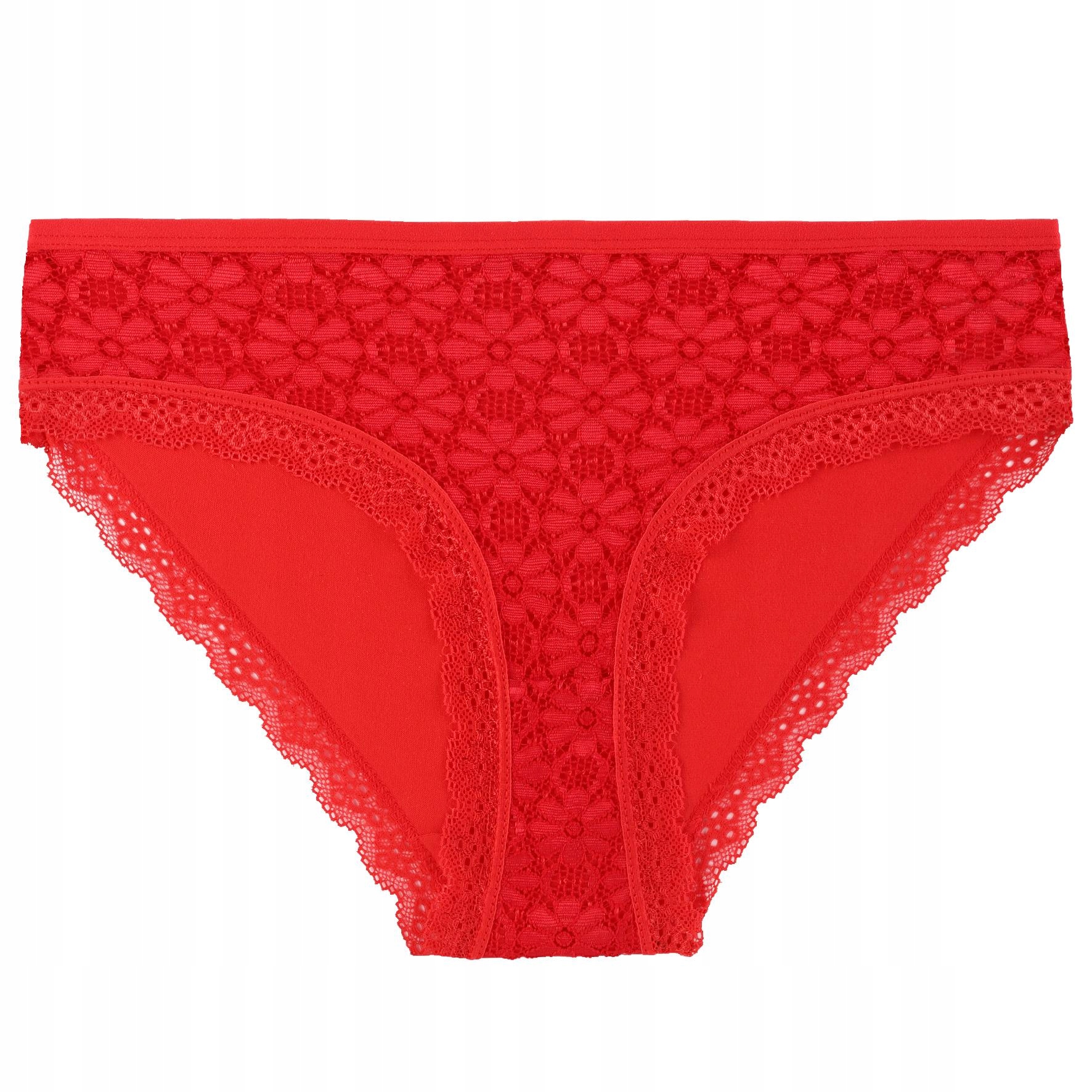 4x Koronkowe FIGI MAJTKI DAMSKIE Bawełniane Kobiecie Zestaw MORAJ r. XL Marka Moraj