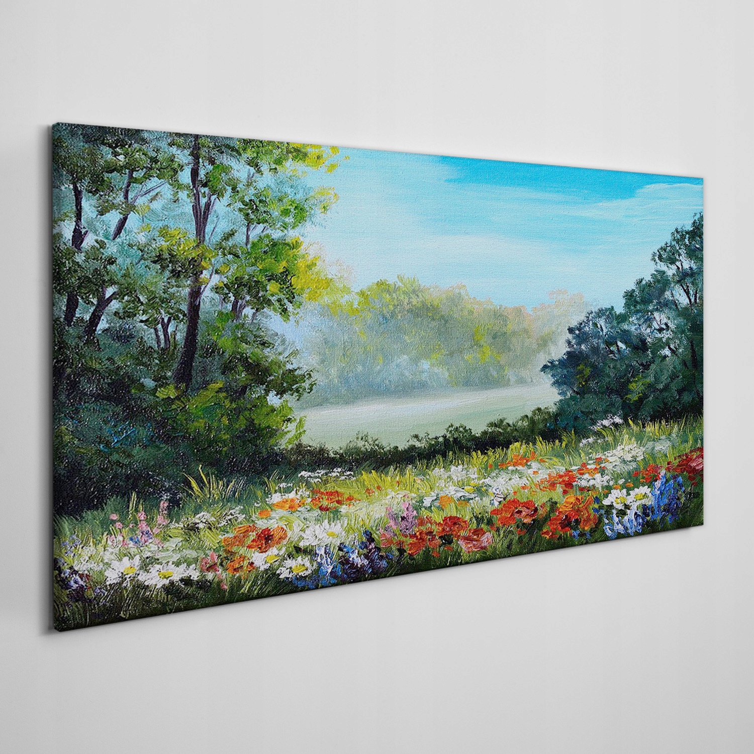 

Foto-obraz na ramie płótno Kwiaty drzewa 120x60 cm