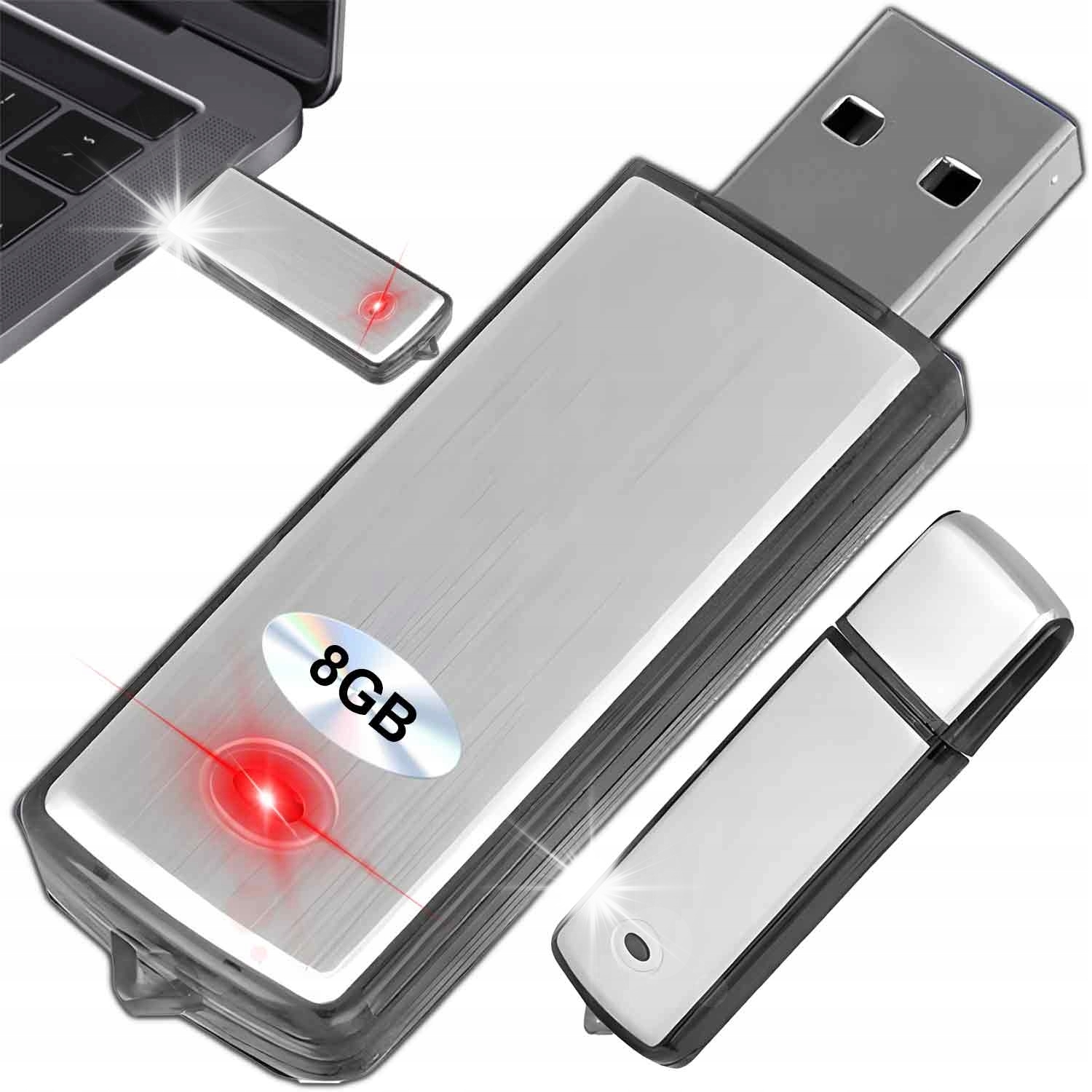 Mini diktafon Q1 skrytý Usb flash disk s malým audio odposlechem
