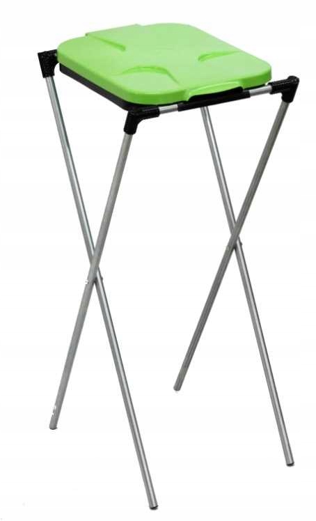 Levně Stojan na třídění odpadu (1-polohový) Zelený Drewmet