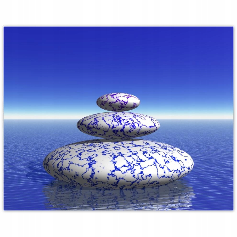 

Plakat 50x40 Kamienie Zen