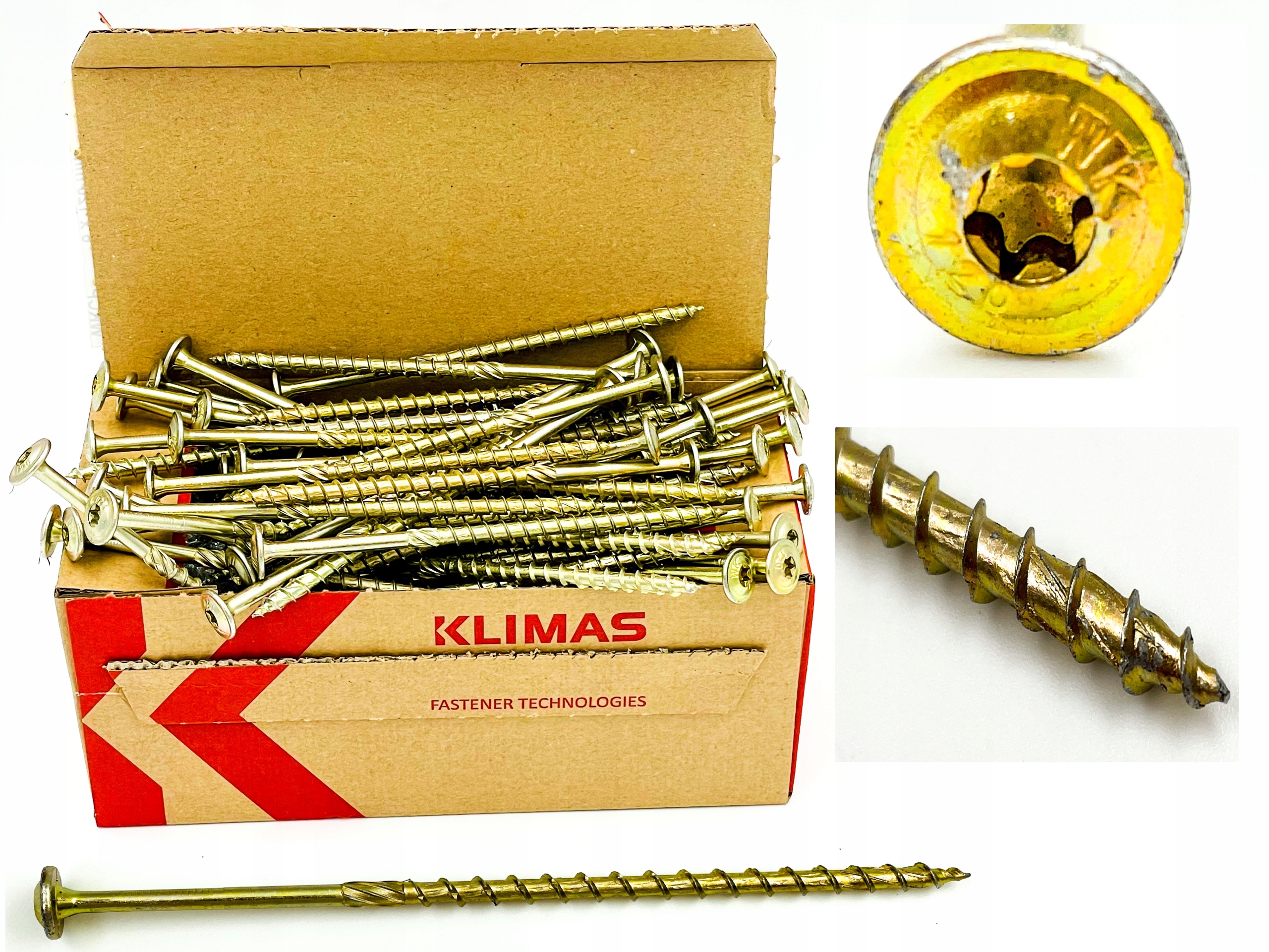 

Wkręty Ciesielskie Do Drewna Talerzowe Torx 8x140