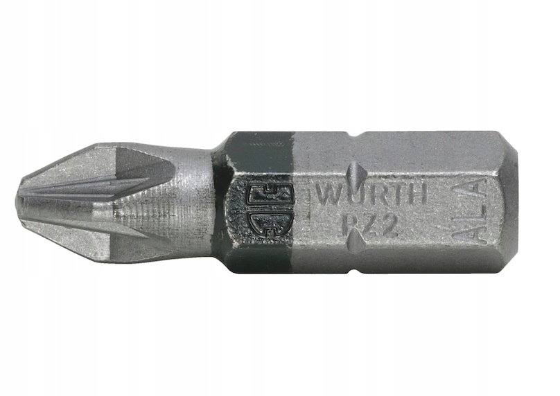 

Bit Grot 1/4" x 25mm PZ2 Wurth