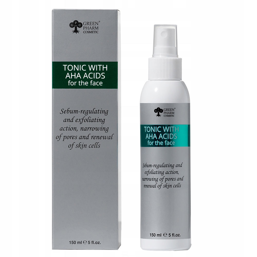 Green Pharm COSMETIC_Tonikum na obličej s Aha kyselinami 150 Ml