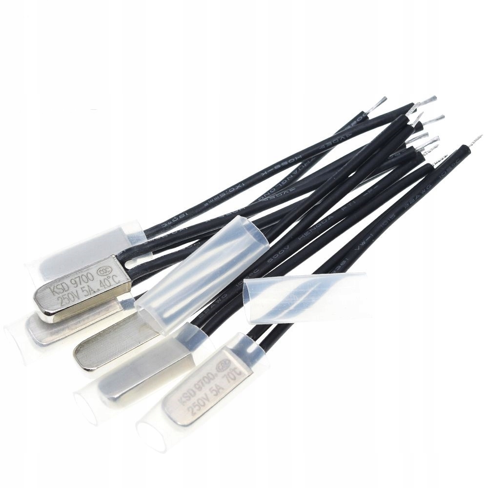 Włącznik termiczny KSD9700 NC zamknięty 15°C Typ przełącznika inny