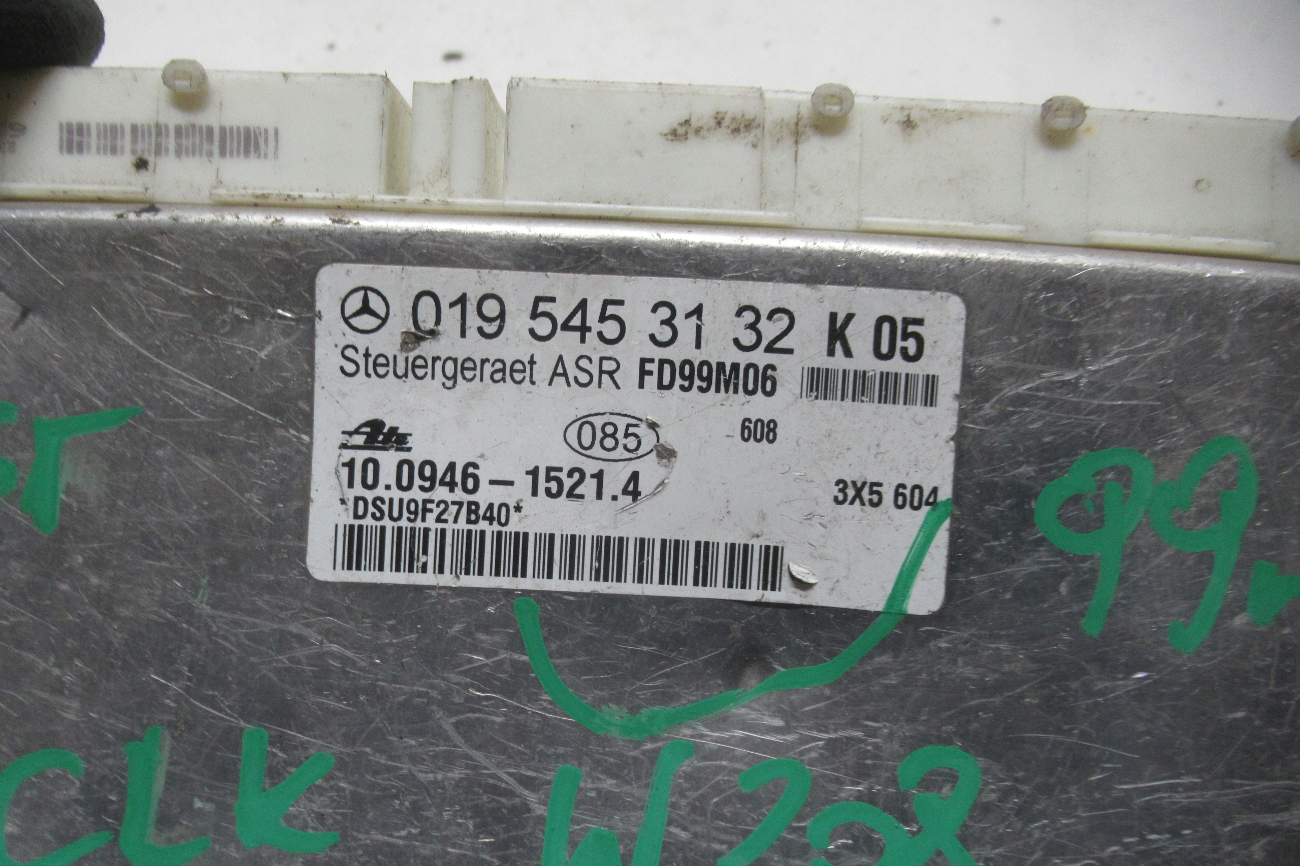 MERCEDES W208 99R computer STEROWIK 0195453132K