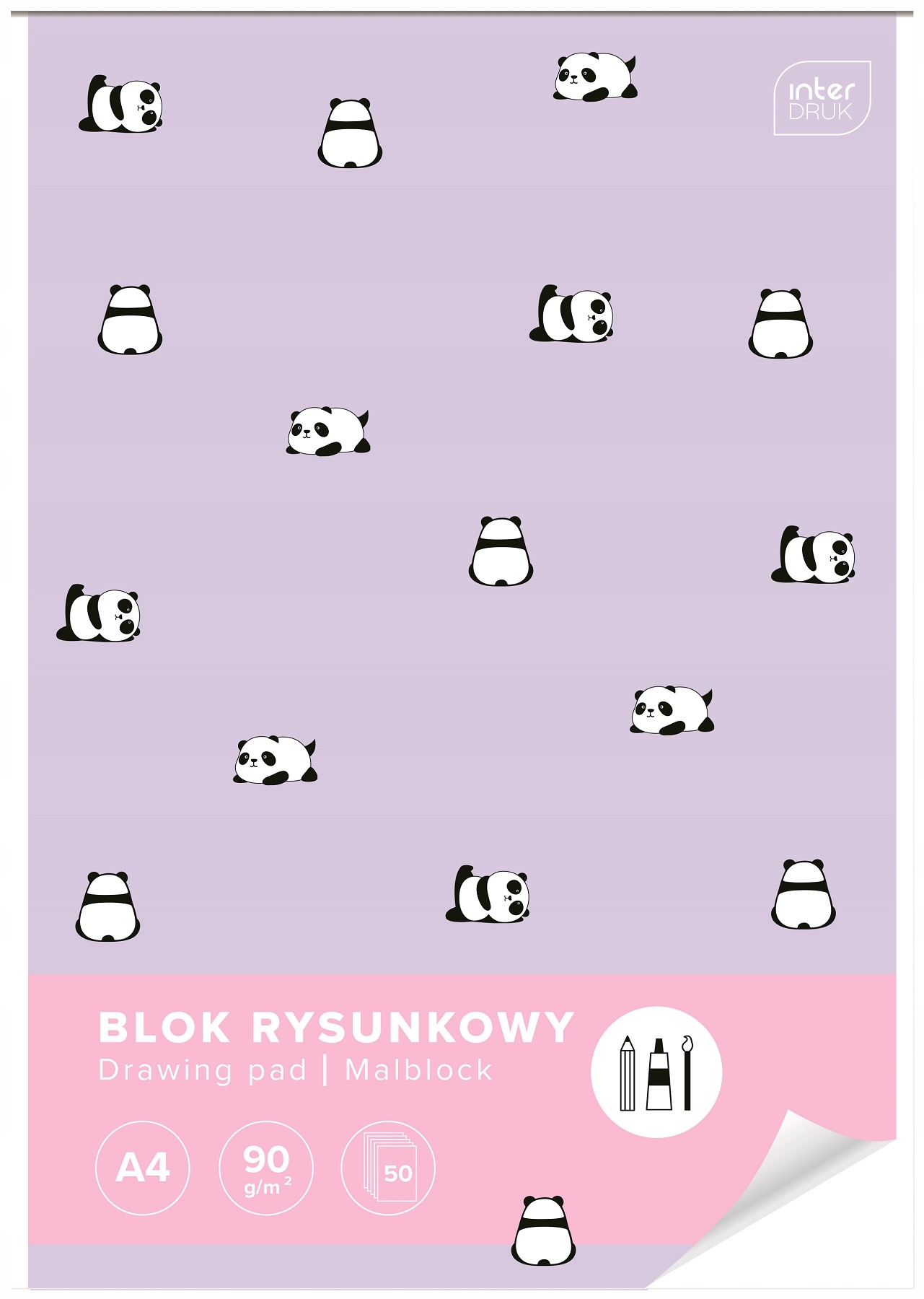 

Blok Rysunkowy A4 50Ark 90g Cute Girl Interdruk