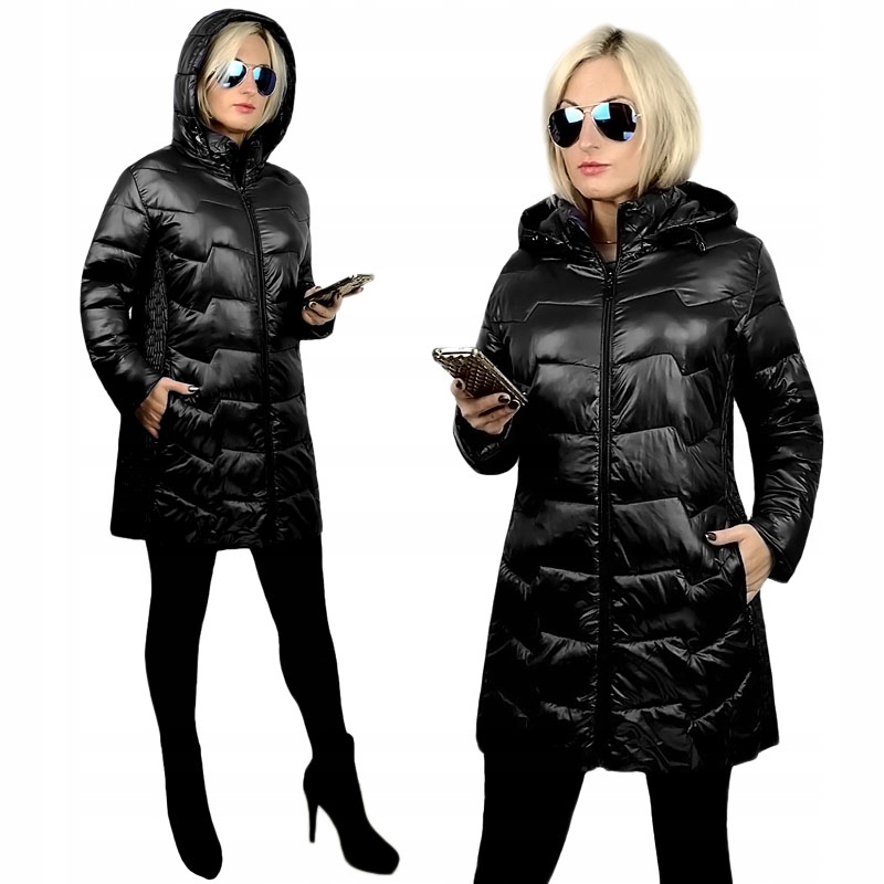 

Modna Oryginalna Pikowana Dłuższa Kurtka 6XL/52