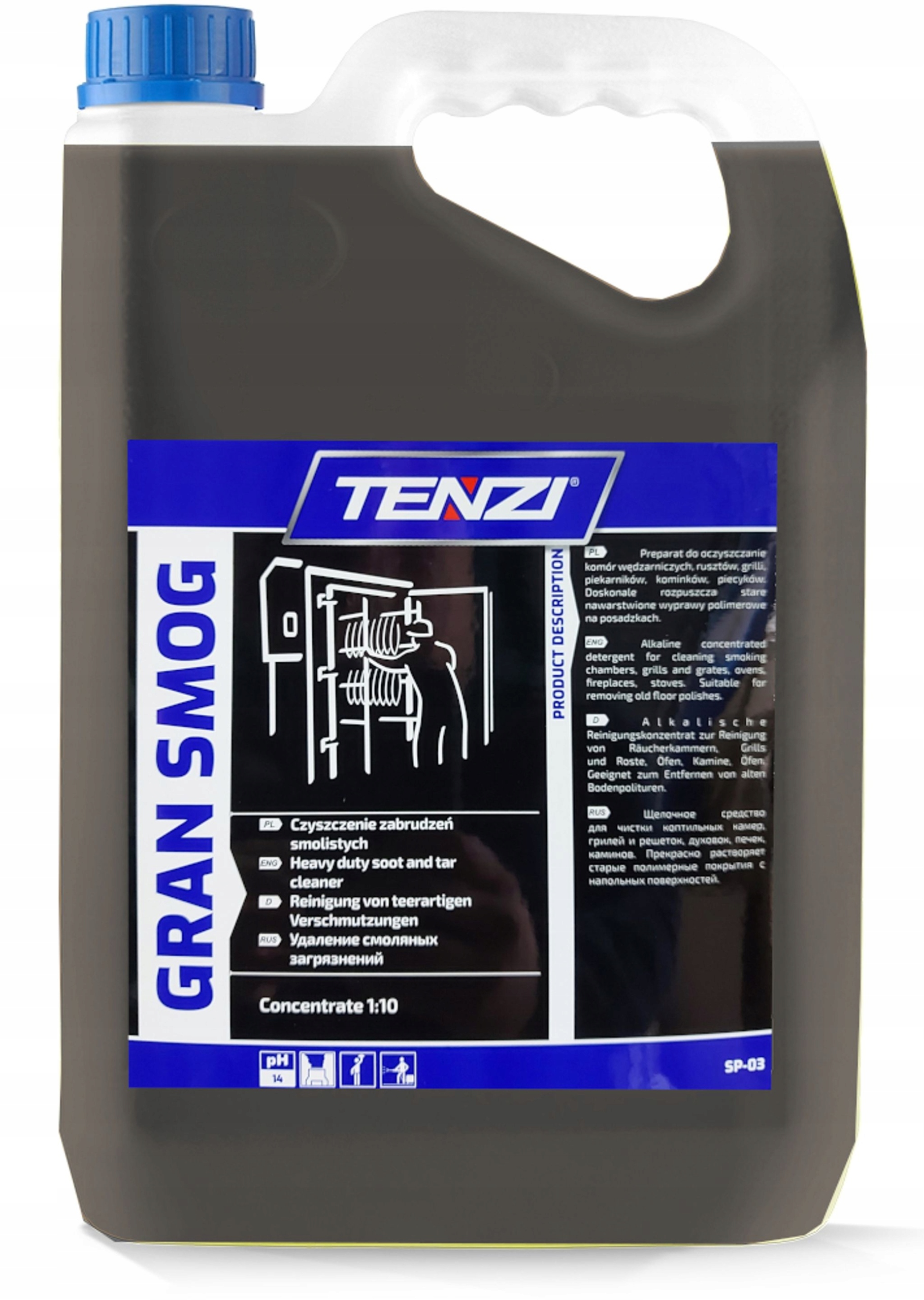 Krby Tenzi Gran Smog Trouby Udírny 5L