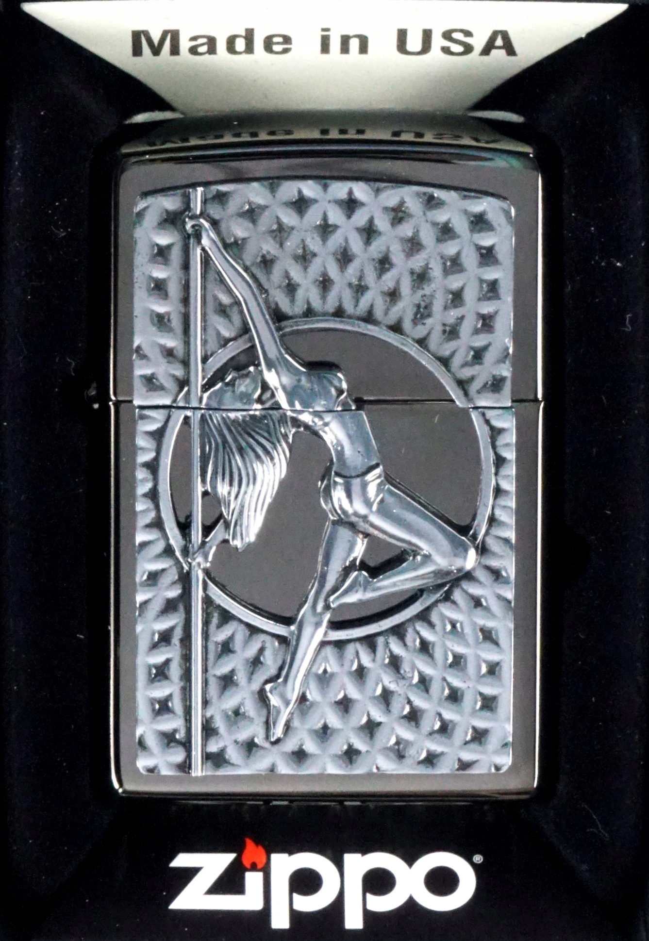 Zapalovač Zippo Dance Girl 2007809 Větruodolný benzínový