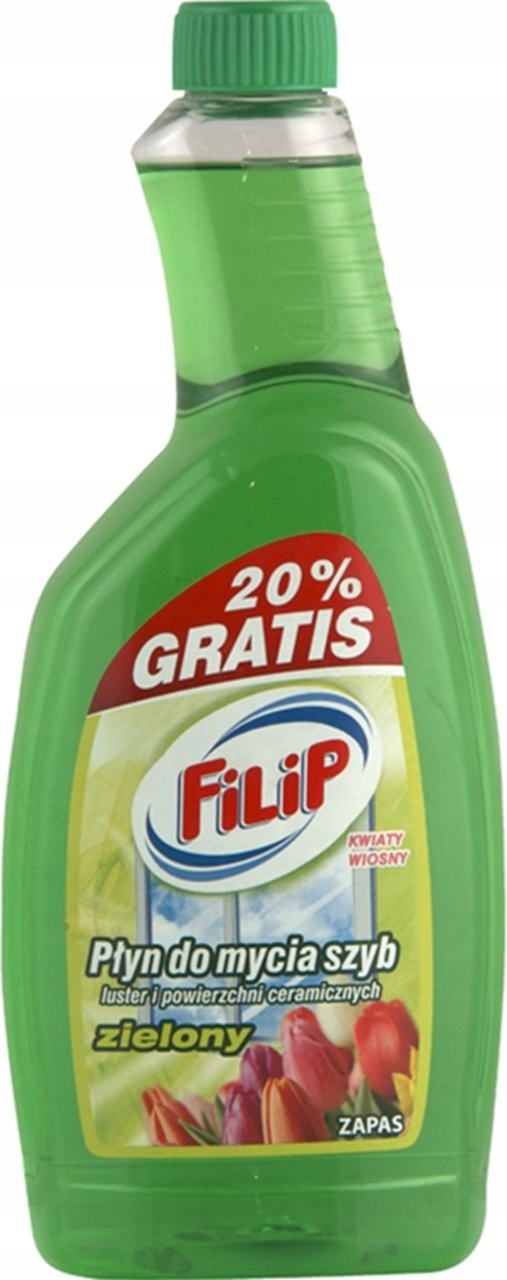 

Filip Płyn Do Szyb Zapas Zielony Z Octem 750ML