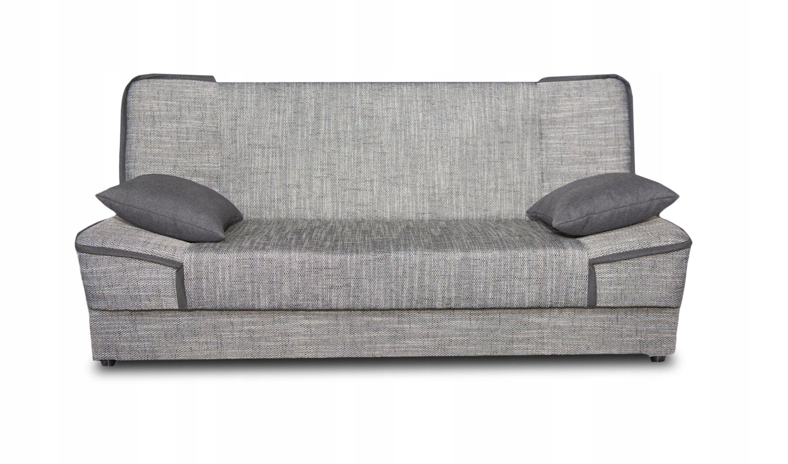 WERSALKA KANAPA MAXIM II 11 szara melanż spanie