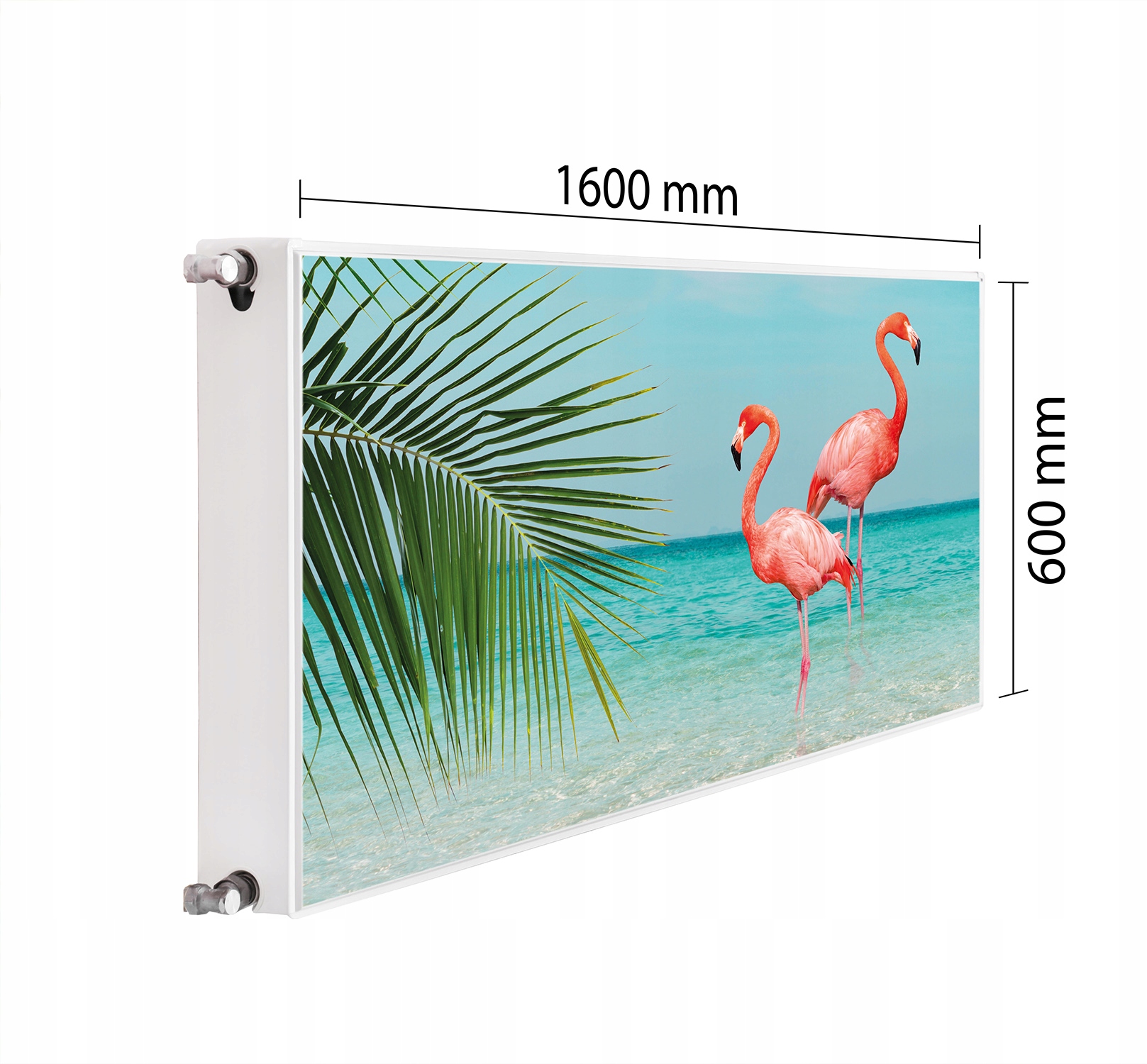 Magnetická Krytka Na Radiátor 160x60 Plameňák Podložka Magnet