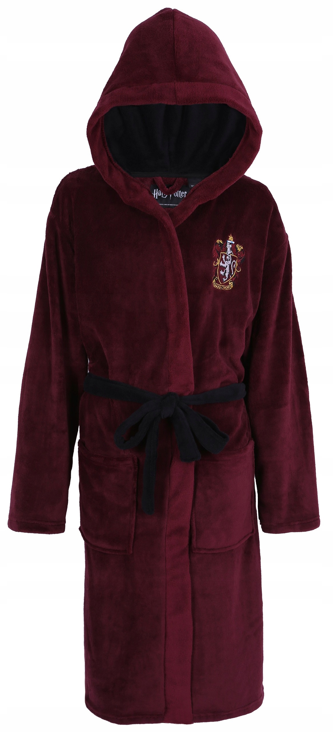 

Burgudowy,męski szlafrok Hogwarts Harry Potter S/m