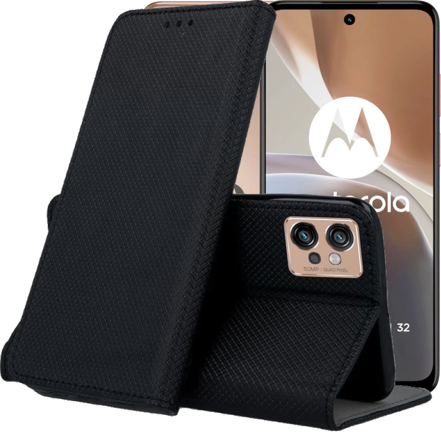 

Etui Z Klapką Do Motorola Moto G32 Magnetyczne