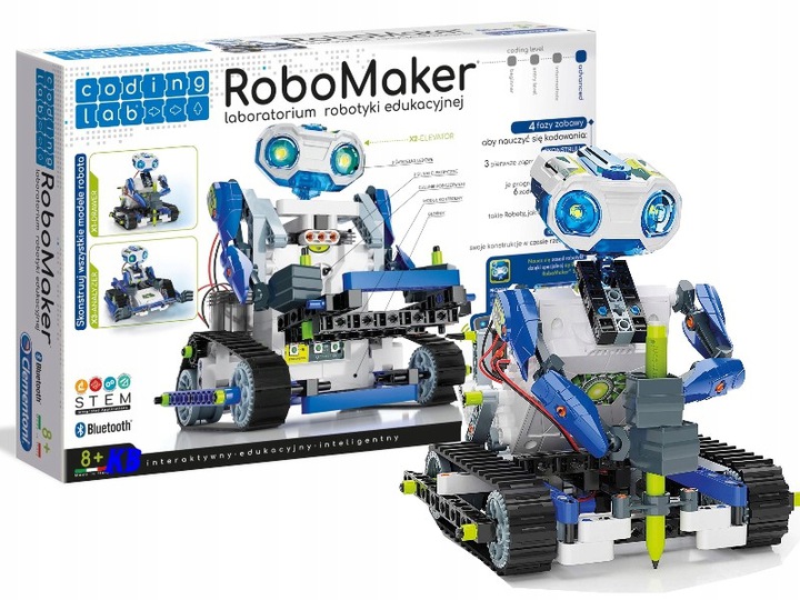 

Robot do kodowania Zestaw startowy 8lat Clementoni