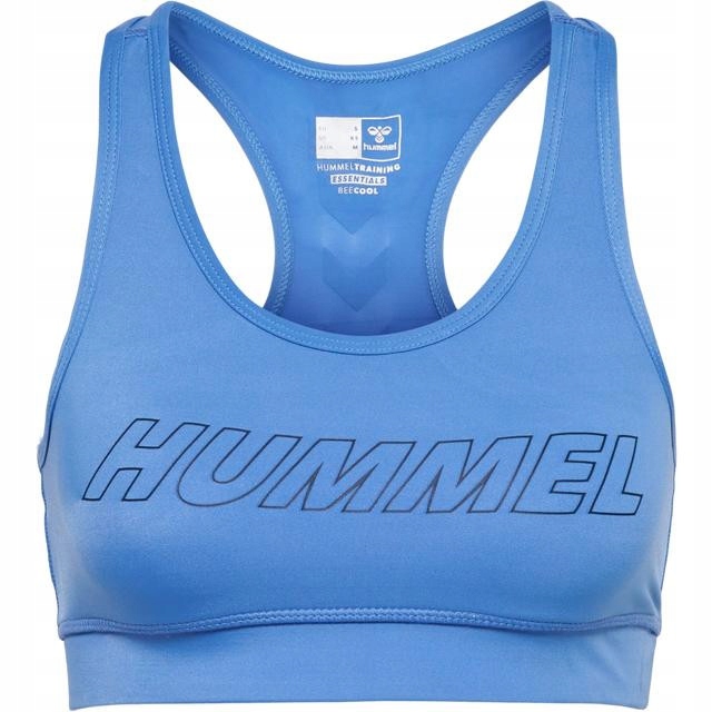HUMMEL BIUSTONOSZ SPORTOWY TOLA K9S HML__S Kolor dominujący odcienie niebieskiego