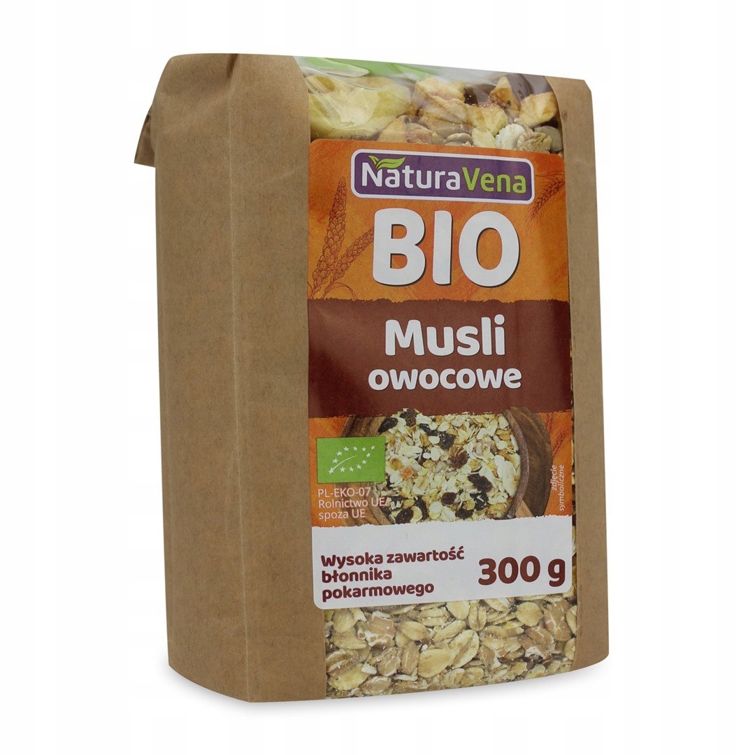Levně 4X Ovocné Müsli Bio 300 g Naturavena