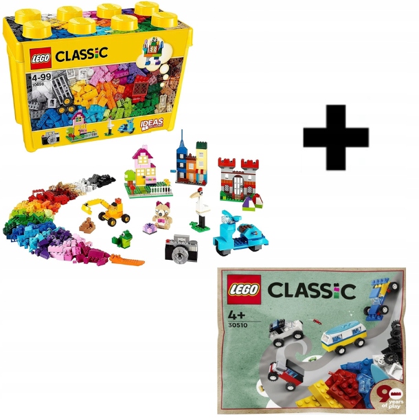 Sada Lego Classic Creative Stavebnice 10698 Lego 30510 Dárková Sada
