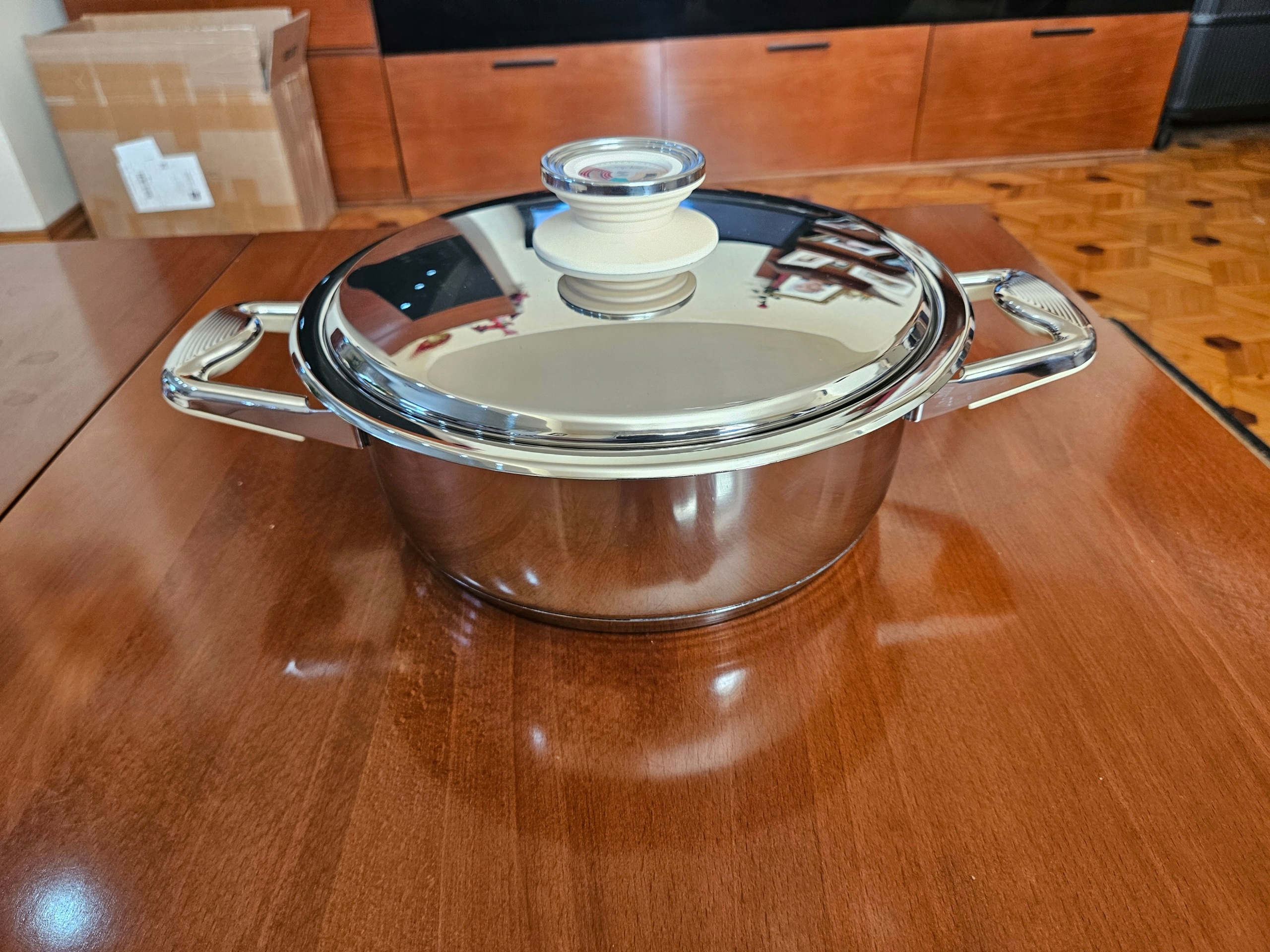Garnek tradycyjny Zepter 4,l 24cm-indukcja