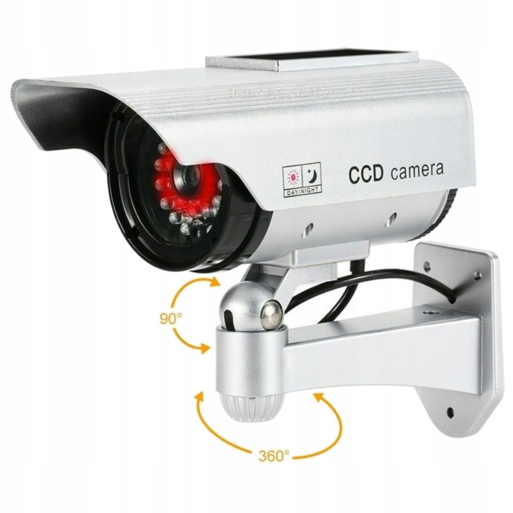 ATRAPA IMITACJA KAMERY MONITORINGOWEJ SOLARNA LED Kod producenta 10184079