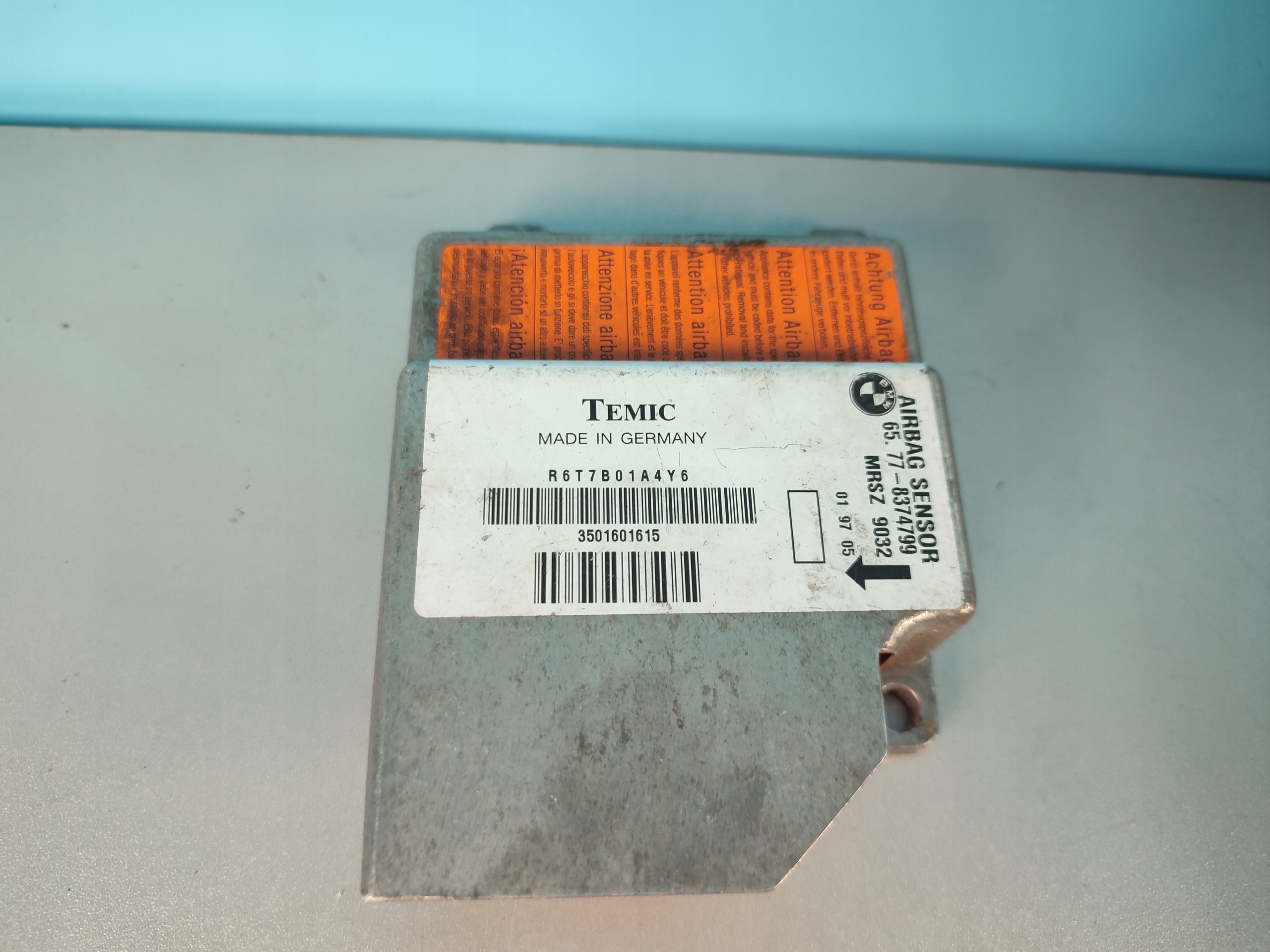 MODULO AIRBAG AIRBAG BMW E39 65.77 8374799