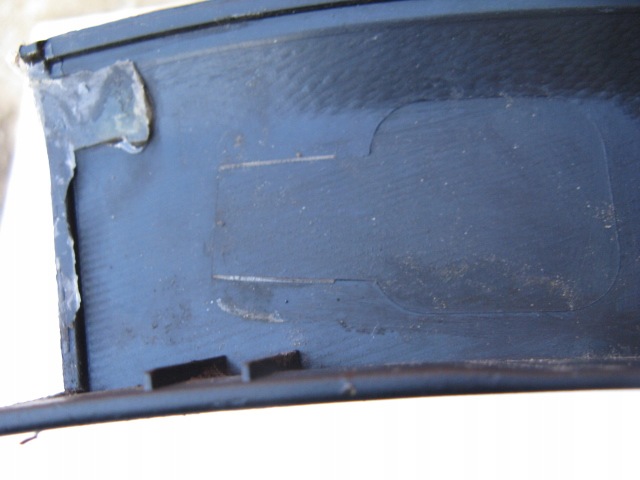 cap for fender left rear part SUZUKI SX4