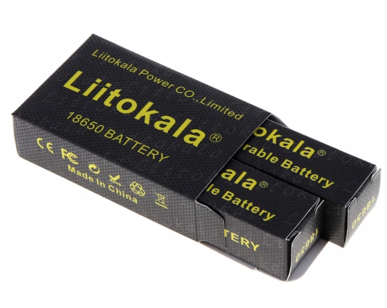 Ogniwo Li-Ion Liitokala Lii-35A 18650 3500mAh 3,7V Technologia wykonania akumulator litowo-jonowy
