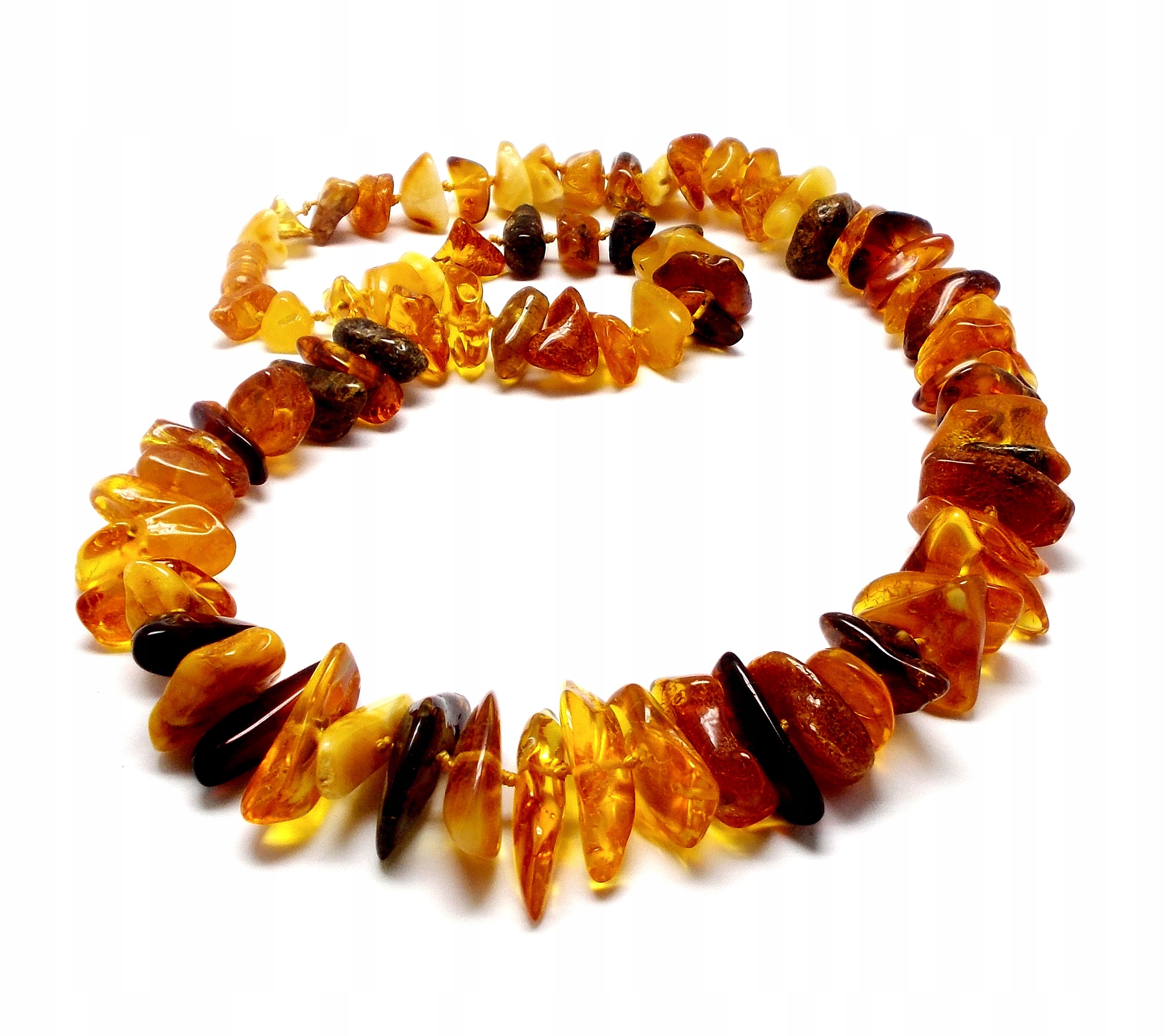 Náhrdelník Z Baltského Broušeného Jantaru
