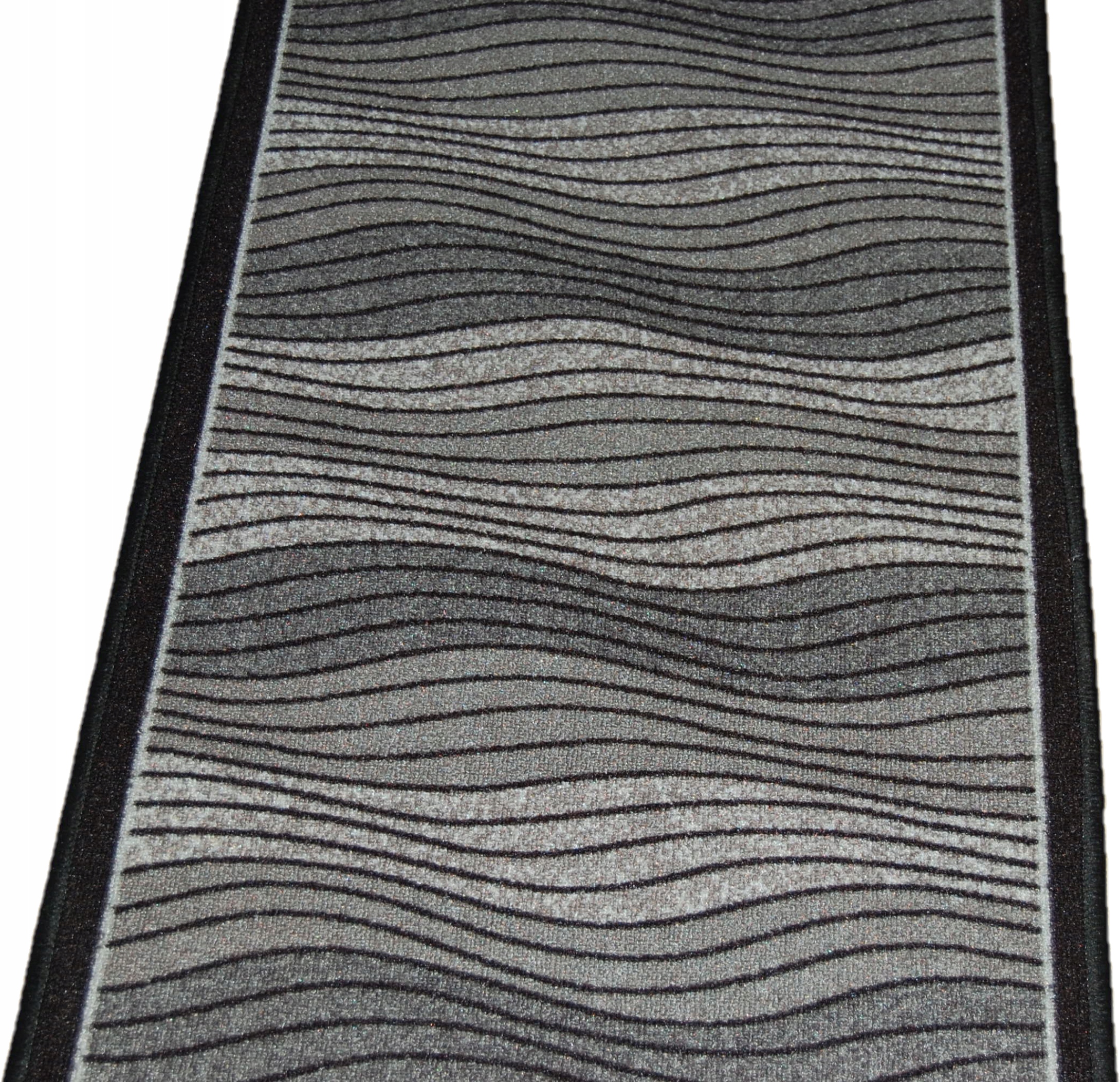 

Chodnik Podgumowany 1015 Szary Fala 57cm