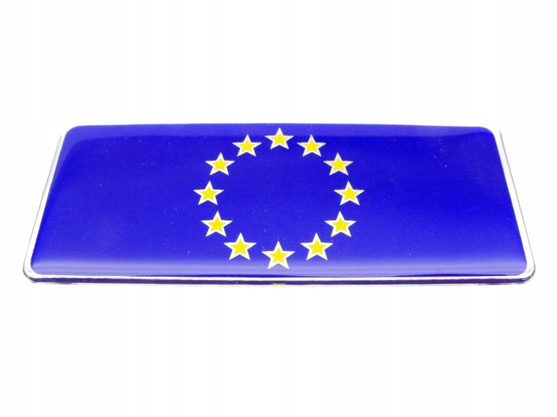 

Naklejka Emblemat Euro Europa Eu 3D