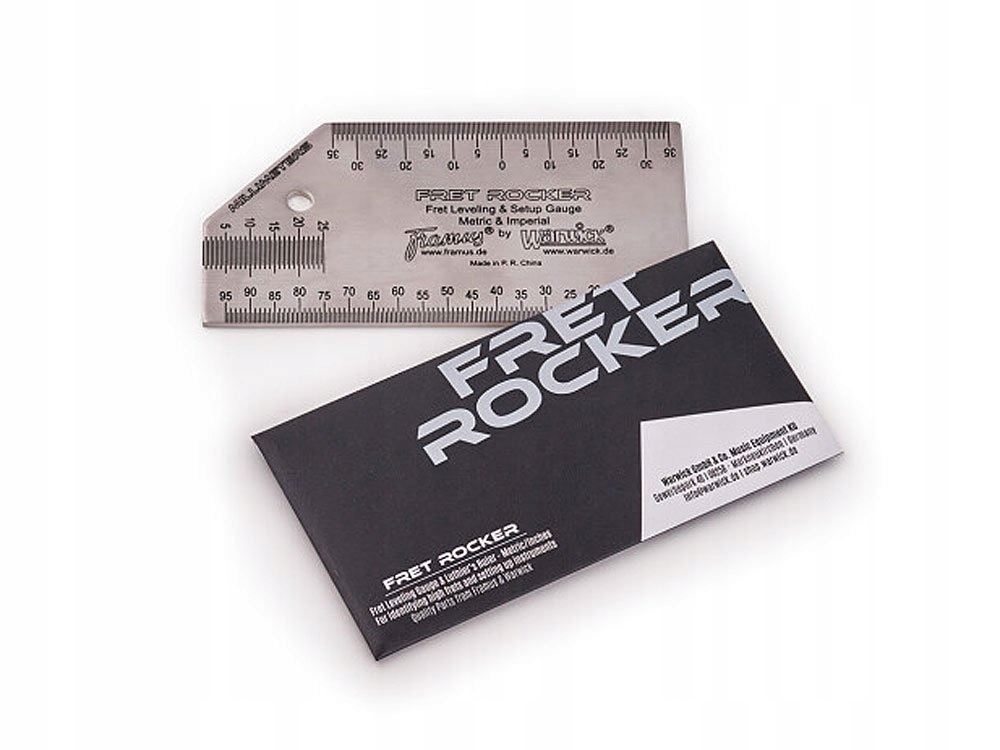 ROCKCARE Fret Rocker Uniwersalna miarka do progów Marka Warwick