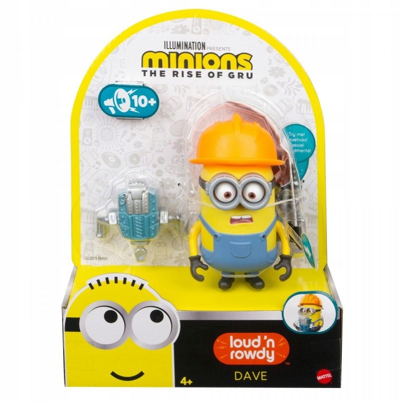 

Figurka Mattel Minionek Minionki Dave Z Dźwiękiem
